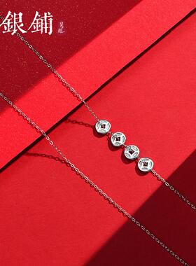百搭ins项链足银999女
