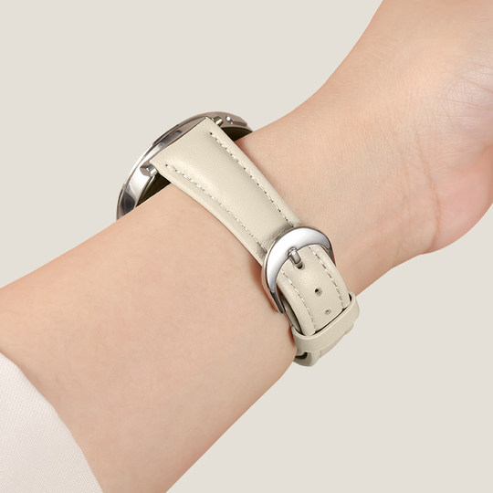 Uston is suitable for Huawei small waist genuine leather watch strap
