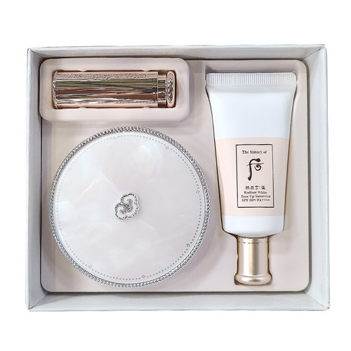 韩国whoo后拱辰享雪玉凝水分光气垫BB霜粉底液防晒遮瑕 - 图3