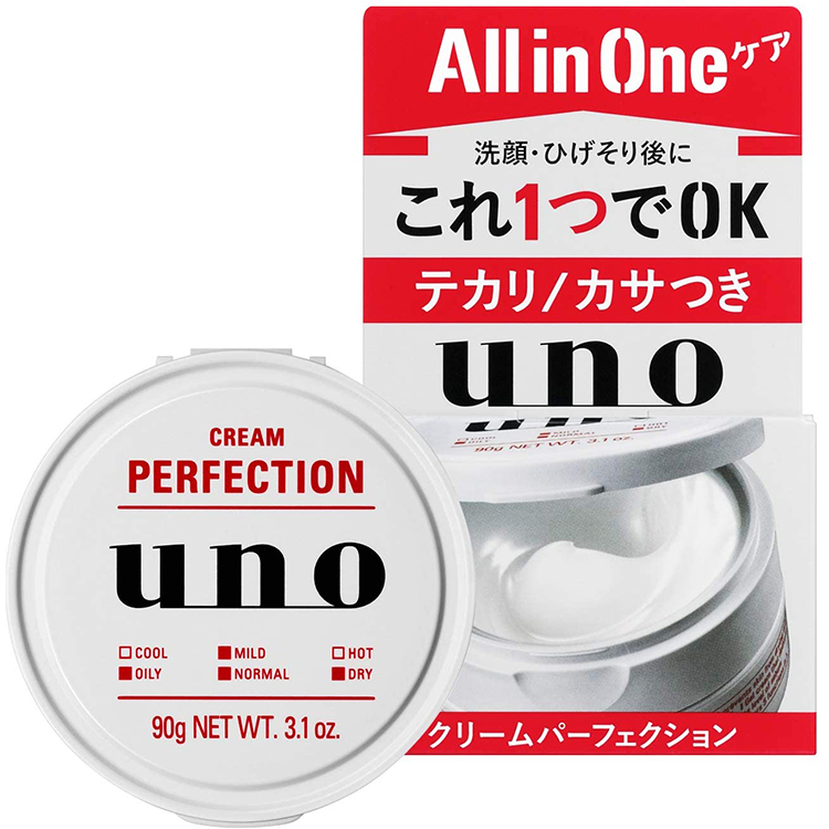 新款日本本土版uno吾诺男士补水保湿面霜防晒滋润抗皱紧致抗衰老 - 图3