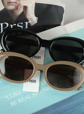 帕莎曾舜晞同款2024新款太阳镜男款复古猫眼小框近视墨镜女PS3044