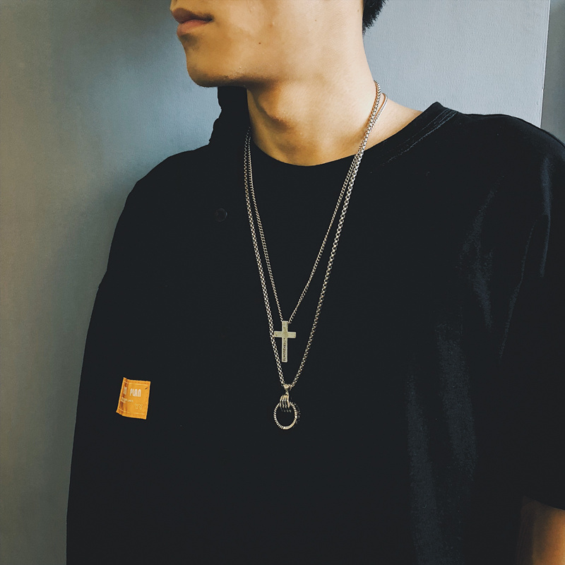 土酷欧美蹦迪男女潮抖音吊坠嘻哈多层配饰 ins 戒指项链 hiphop 潮人 土酷欧美蹦迪男女潮抖音吊坠嘻哈多层配饰 ins 戒指项链 hiphop 潮人