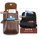 Мобильный телефон, мужская поясная сумка, универсальный кожаный водоотталкивающий ремень