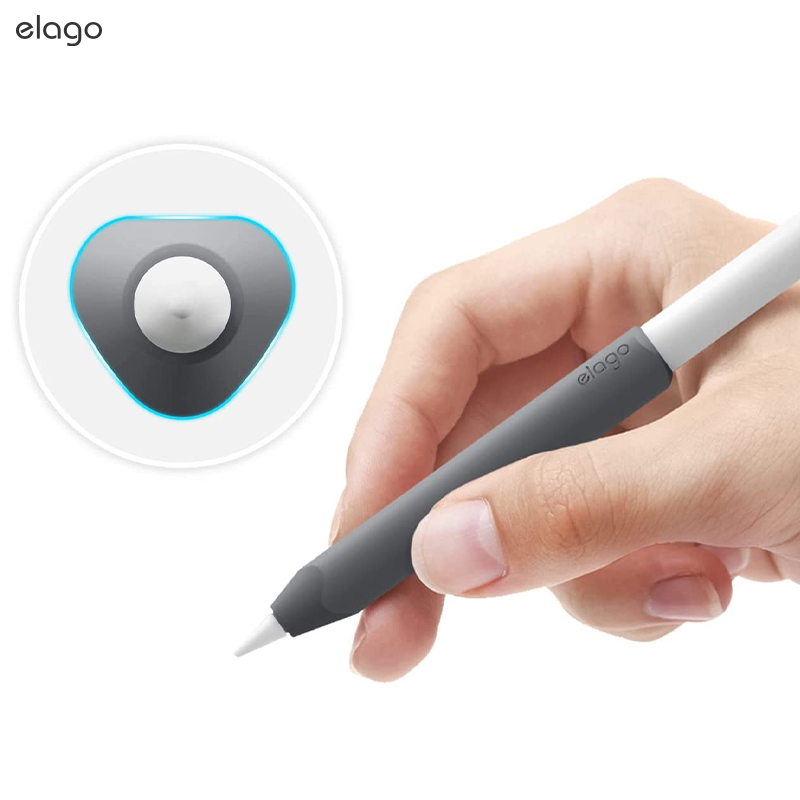 elago笔套适用apple pencil 2代保护套苹果二代ipad硅胶笔套iPencil保护套apple薄pencil硅胶磁吸防滚防摔套 - 图2