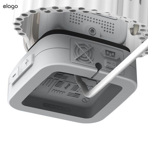 elagoWT支架适用于AppleWatch Ultra3/2苹果手表支架s11/10充电座s8苹果手表底座SE复古创意硅胶配件桌面 - 图2