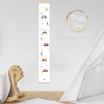 PartyFun Custom height ruler recording baby growing cartoon hanging wall Decorative childrens house Good Things