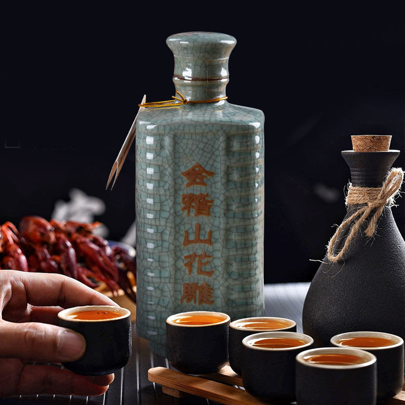 绍兴黄酒会稽山G20碎瓷三十年陈600mL箱装花雕糯米酒商务送礼用酒 - 图2