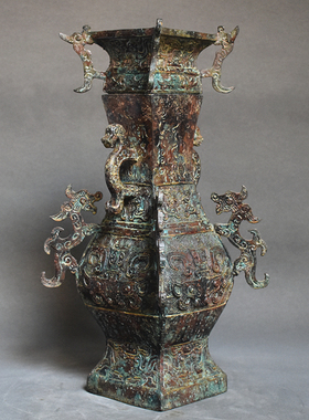 御如意铜摆件复古怀旧