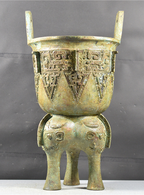 仿古青铜器纯铜家居摆件高档