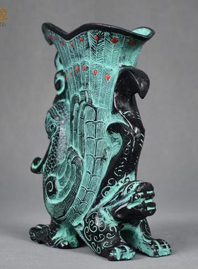 礼盒装领导高端桌面仿古锌合金