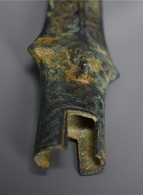 湖北仿古青铜器春秋时期兵器楚国吴王夫差矛兵器博物馆收藏展览品