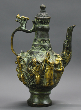 明清八仙过海影视纯铜装饰古玩