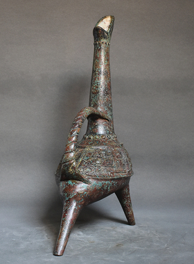 御如意铜摆件复古怀旧