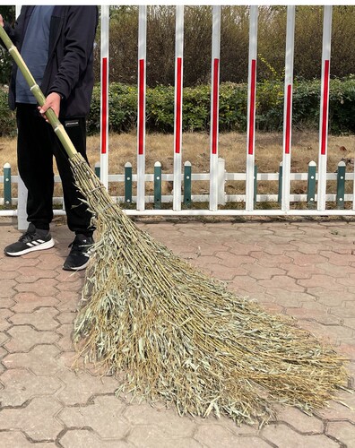 户外环卫大扫把竹扫把老式扫笤马路工地竹叶大扫把扫院子竹扫帚 - 图1