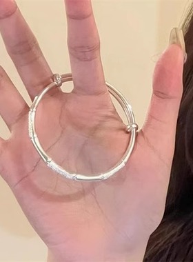 【活动大促销】爆款幸运情人节花丝手镯轻奢潮流百搭手环可调节