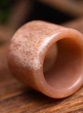 天然透润骆驼骨文玩大扳指弓箭大拇指男女款复古宫廷骨质个性礼物