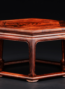 老挝交趾黄檀中式风奇石工艺品