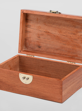 缅甸花梨全独板珠宝首饰盒