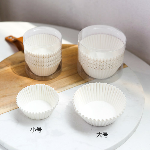 雪媚娘纸托大号玛芬杯小号蛋糕油纸托耐高温蛋黄酥托纸杯托一次性 - 图1