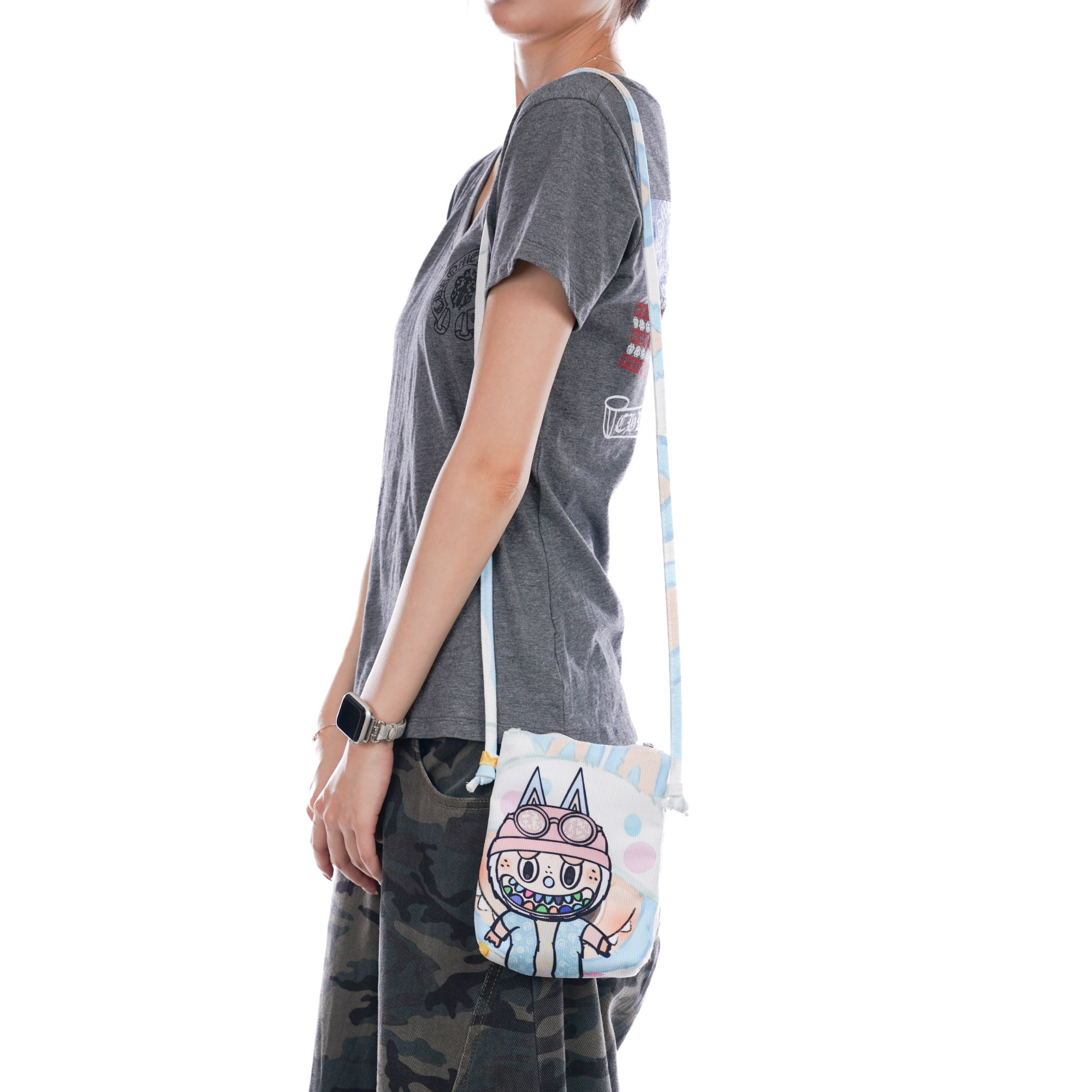 无则艺【长绳手机包】发财兔可爱卡通时尚休闲单肩文艺小托特包,淘宝优惠券,粉丝福利购,淘宝优惠卷