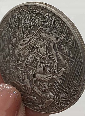 铠甲铜银把玩礼物铜币礼物