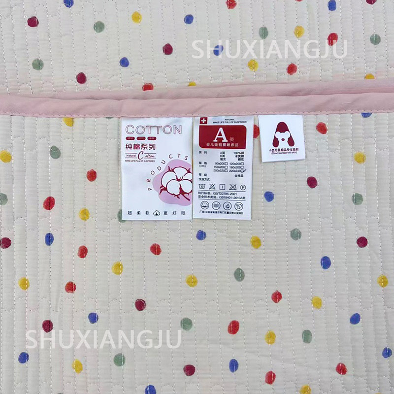 A类纯棉床盖单件四季通用宿舍全棉榻榻米夹棉厚床单人三件套防滑,淘宝优惠券,粉丝福利购,淘宝优惠卷
