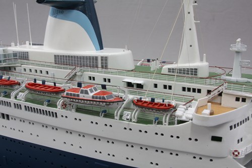 NORWAY挪威号邮轮模型定制高档礼品展览展示博物馆工艺品博物馆 - 图2