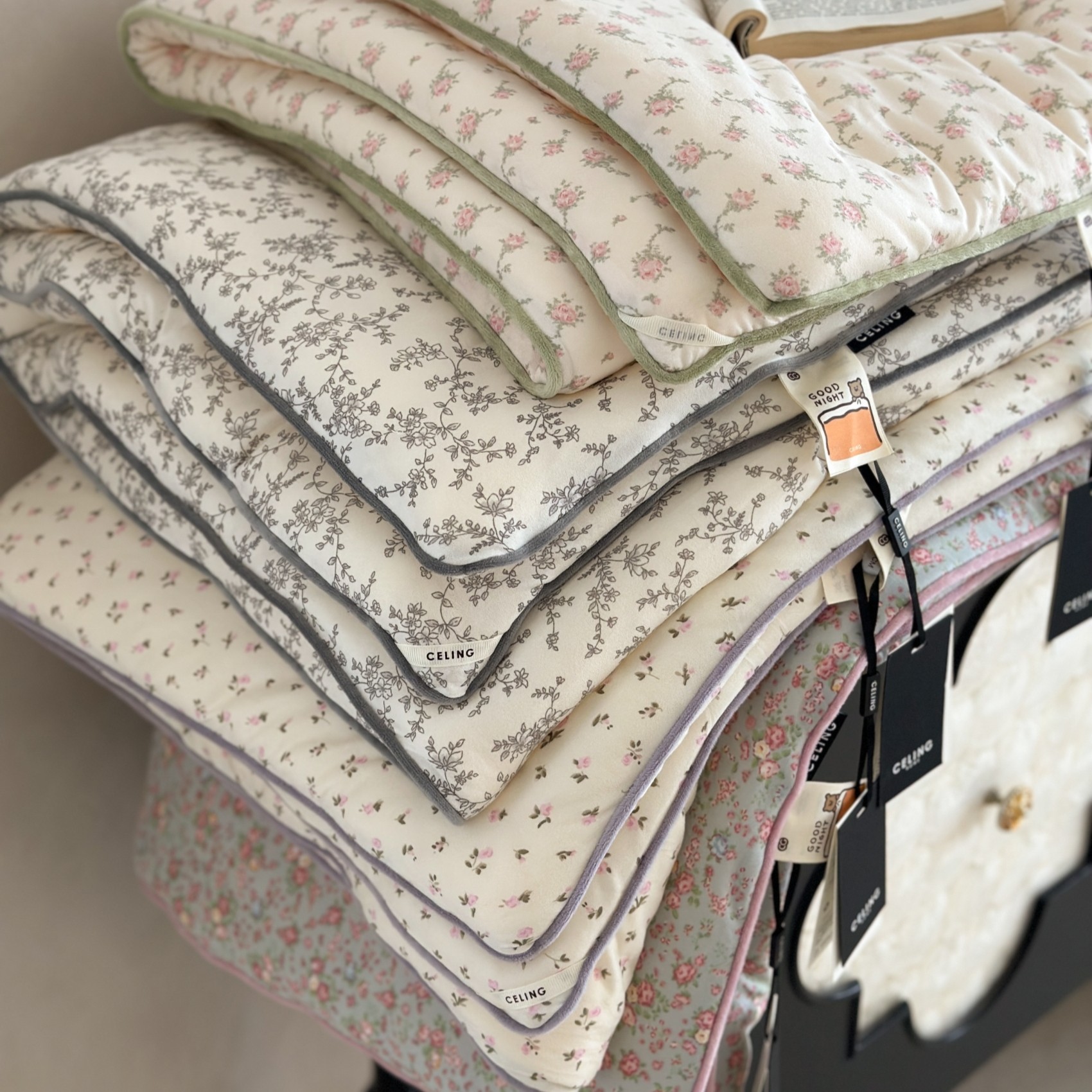 韩式小碎花针织春秋被可机洗四季被暖气房被子加厚秋冬保暖冬被,淘宝优惠券,粉丝福利购,淘宝优惠卷