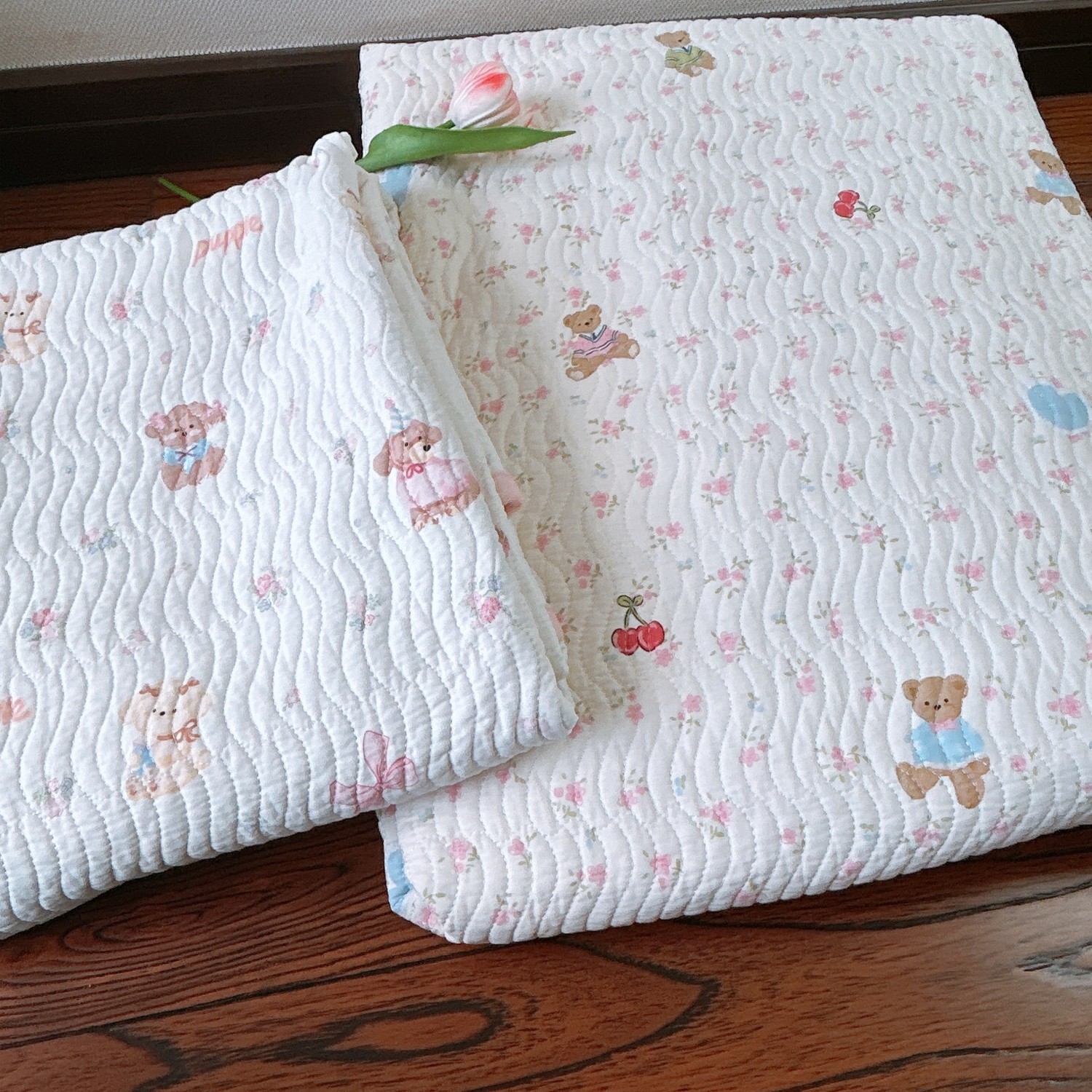 加厚保暖牛奶绒床盖三件套一面纯棉一面宝宝绒绗缝夹棉床单炕盖,淘宝优惠券,粉丝福利购,淘宝优惠卷