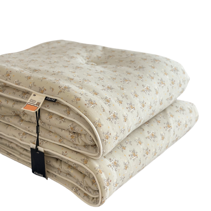 韩式小碎花针织春秋被可机洗四季被暖气房被子加厚秋冬保暖冬被,淘宝优惠券,粉丝福利购,淘宝优惠卷