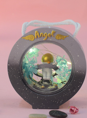 星空太空人小夜灯少女心毕业