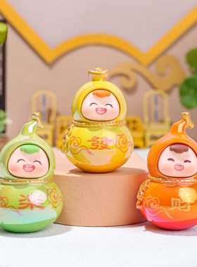 可爱小福喜小葫芦摆件创意办公室