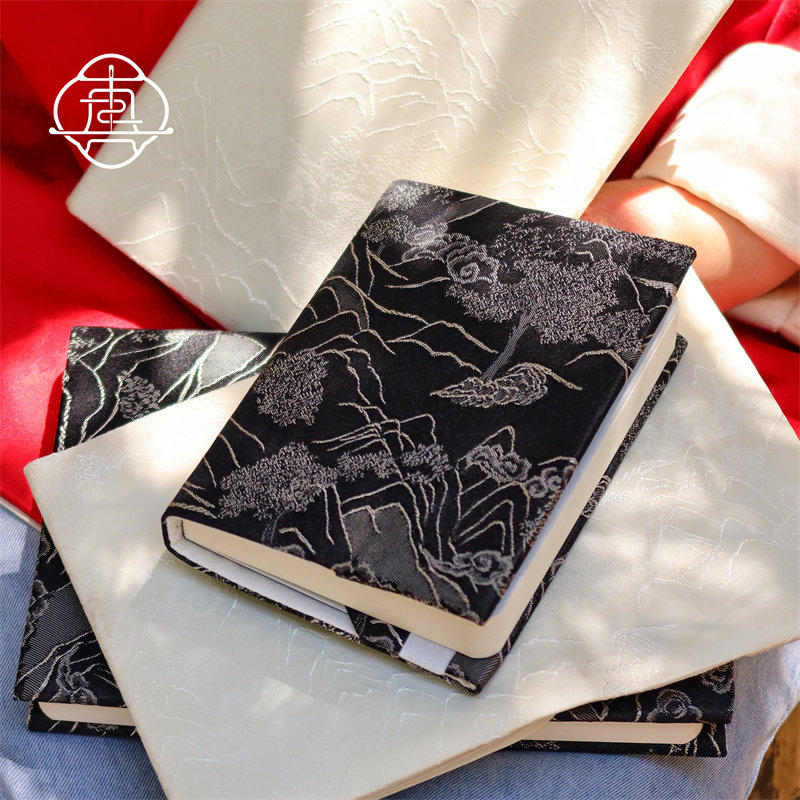 真我 云山 国风手工书衣A5A6手账本手帐布记事本笔记本日记本,淘宝优惠券,粉丝福利购,淘宝优惠卷