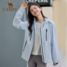 骆驼三防外套女防风防水登山服