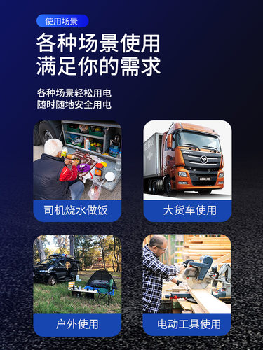 NFA纽福克斯纯正弦波车载逆变器24V大货车专用大功率电源转换器 - 图3