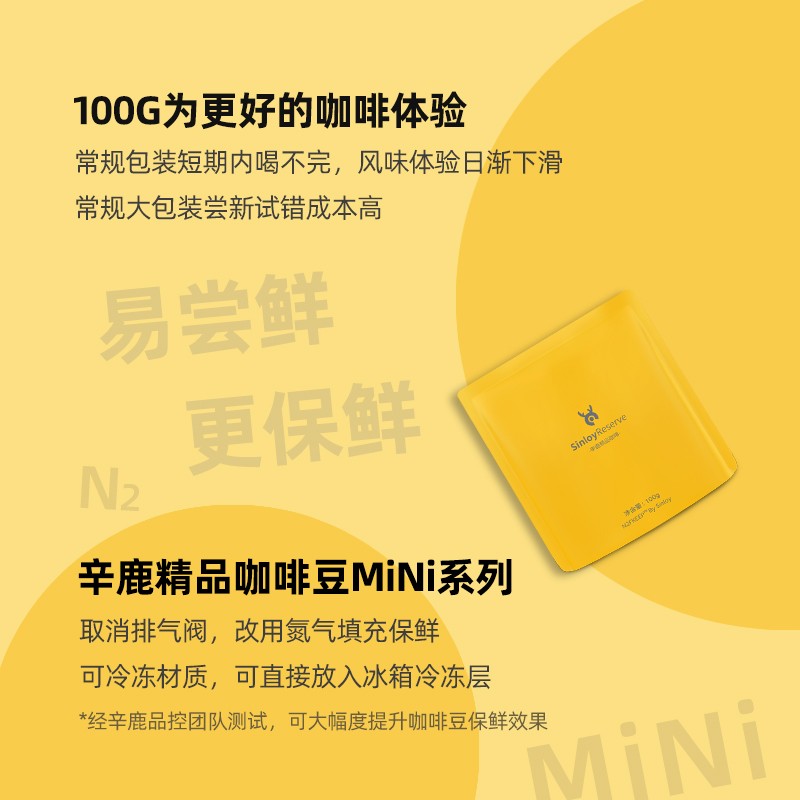 Sinloy/辛鹿 大满贯MINI 意式拼配咖啡豆 新鲜烘焙 500g - 图3