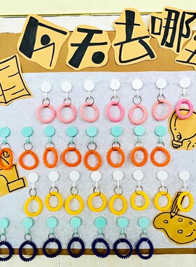 幼儿园区域进区卡牌签到
