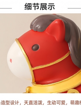 马上有钱树脂摆件2026新款手把件