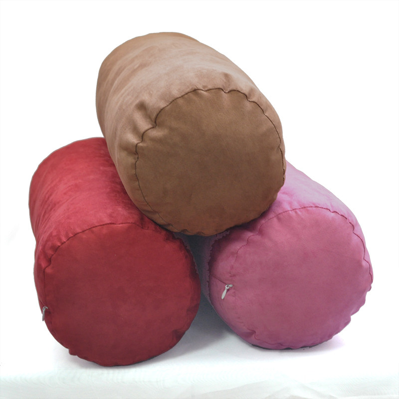 绒布靠枕头枕床头靠垫背圆柱抱枕沙发办公室汽车腰枕腰靠护腰枕头,淘宝优惠券,粉丝福利购,淘宝优惠卷