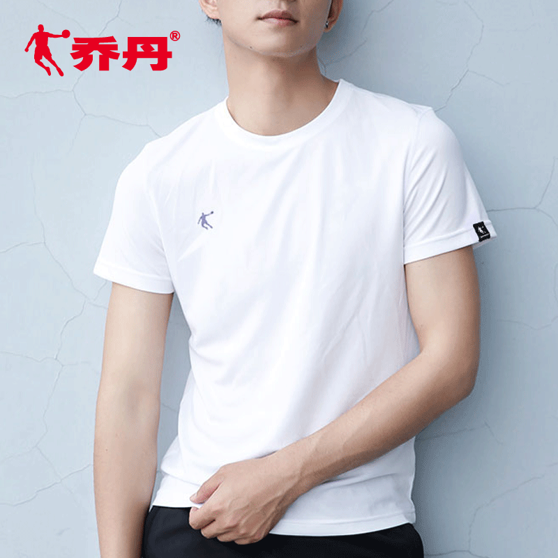乔丹短袖男2020夏季透气运动文化衫 豪杰运动户外运动T恤