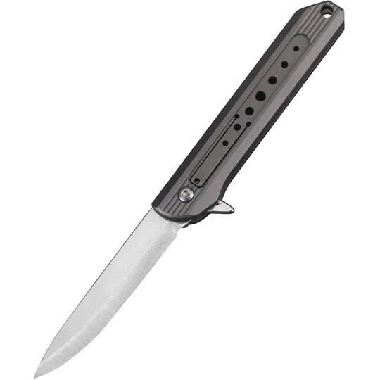 Zengyuanda titanium alloy mini knife sharp D2 steel