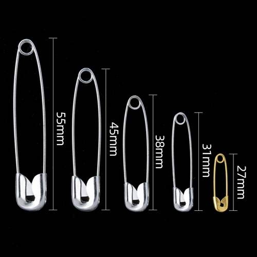 Старомодная детская булавка, большой размер
