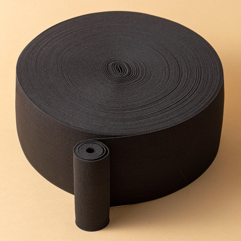 加宽加厚松紧带高弹力耐用黑色裤腰裤子专用扁橡皮筋弹力织带 - 图3