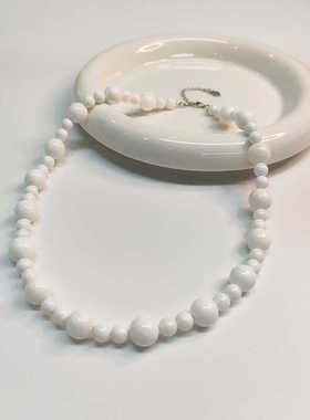 高级百搭气质时尚贝壳珠S925纯银