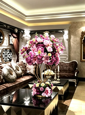 婚庆道具假花仿真花酒店婚礼