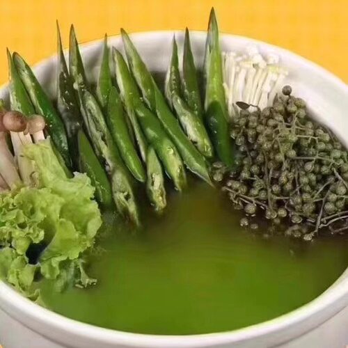 椒麻锅底1号风味火锅汤底藤椒青花椒串串打边炉米线清真食品500g - 图3