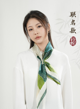 苏州中国丝绸档案馆联名真丝丝巾