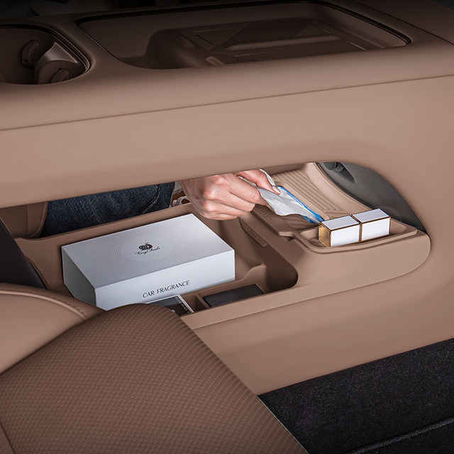 Upgrade double layer! Ideal central control silicone storage box