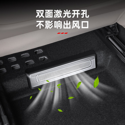 理想i8i6座椅下空调出风口保护罩防尘网专用汽车配件车内装饰用品 - 图0