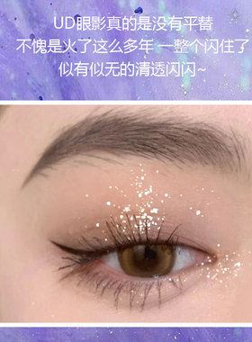 衰败城市牛郎眼影清透爆闪高光
